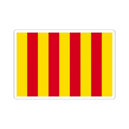 Flag of Provence (Belgium) STICKER Vinyl Kiss-Cut Decal 6 Inch White - The Sticker Space