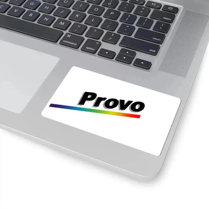 Flag of Provo Utah 1989-2015 (United States) STICKER Vinyl Kiss-Cut Decal - The Sticker Space