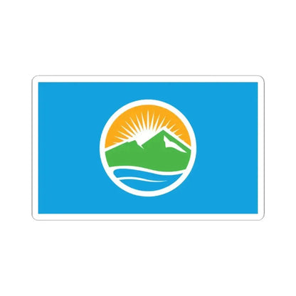 Flag of Provo Utah 2015 (United States) STICKER Vinyl Kiss-Cut Decal 2 Inch White - The Sticker Space