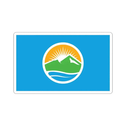 Flag of Provo Utah 2015 (United States) STICKER Vinyl Kiss-Cut Decal 3 Inch White - The Sticker Space