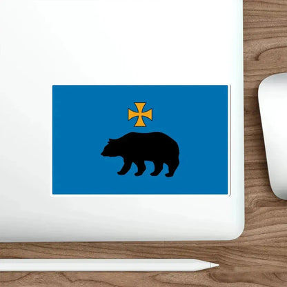 Flag of Przemyśl Poland STICKER Vinyl Die-Cut Decal - The Sticker Space