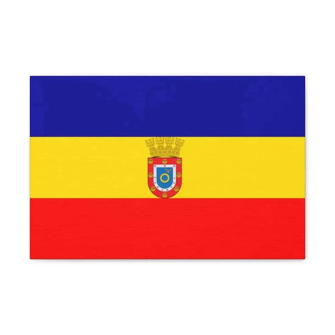 Flag of Pudahuel Chile - Canvas Wall Art - The Sticker Space