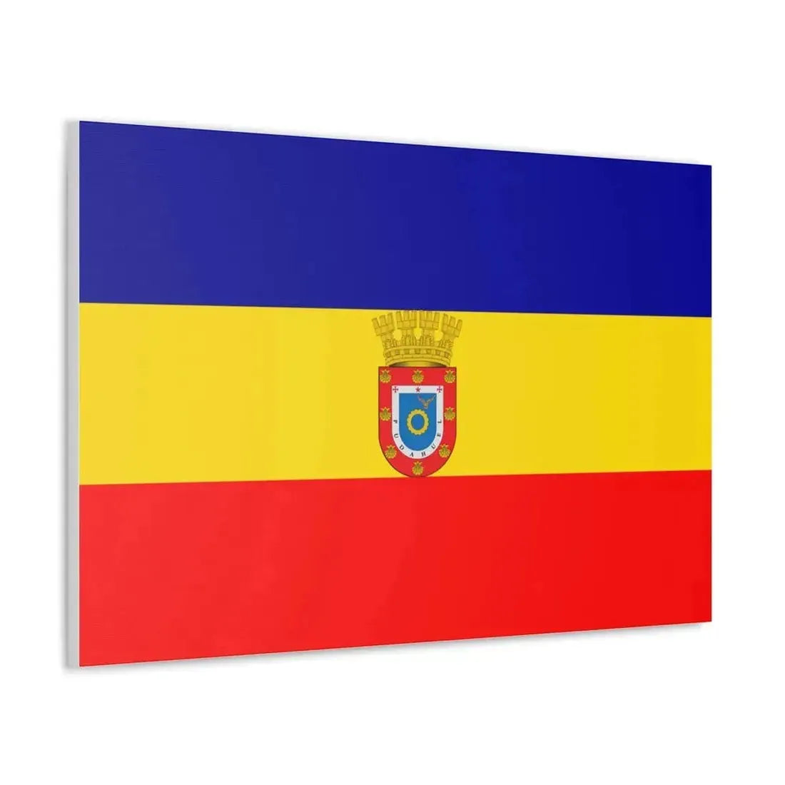 Flag of Pudahuel Chile - Canvas Wall Art - The Sticker Space