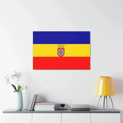 Flag of Pudahuel Chile - Canvas Wall Art - The Sticker Space