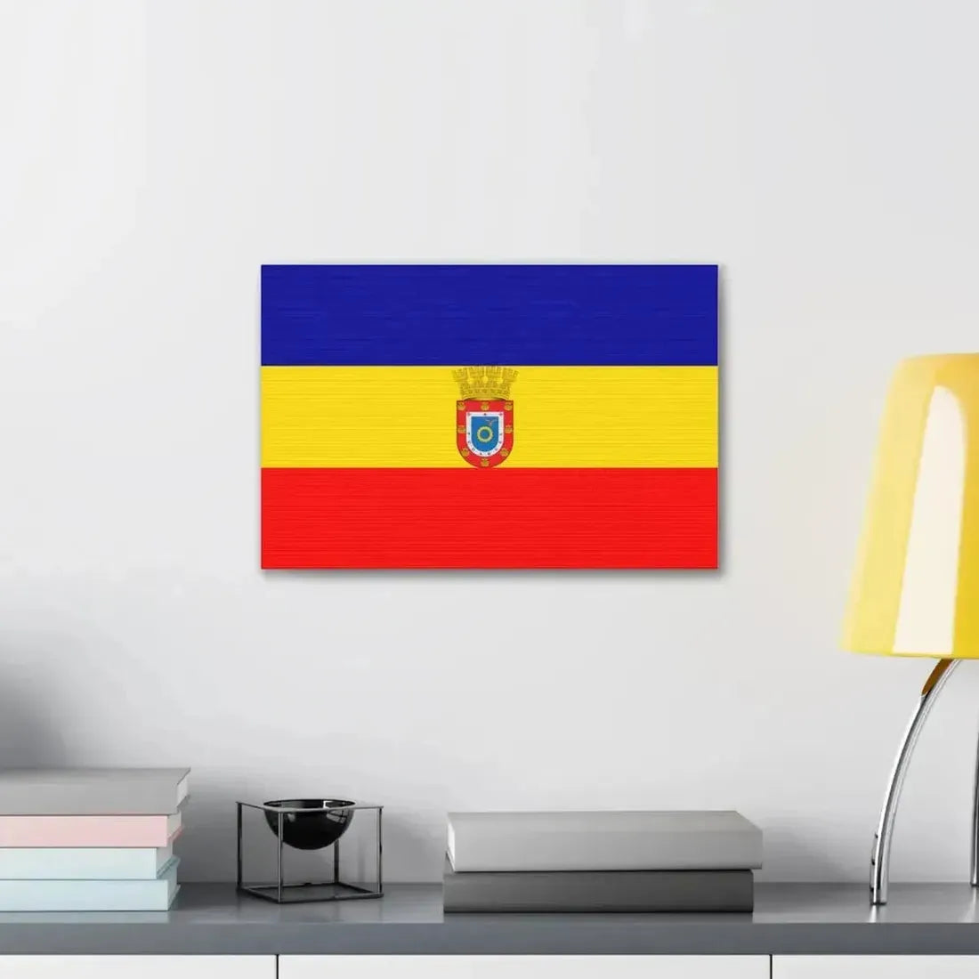 Flag of Pudahuel Chile - Canvas Wall Art - The Sticker Space