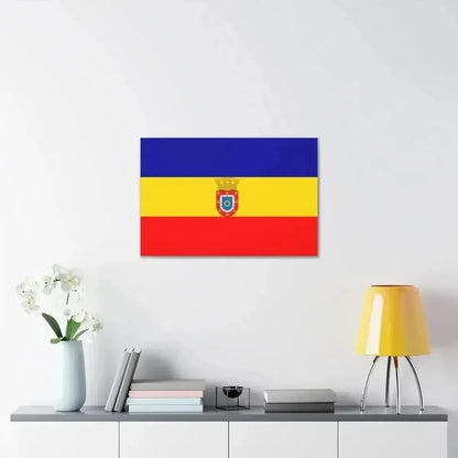 Flag of Pudahuel Chile - Canvas Wall Art - The Sticker Space