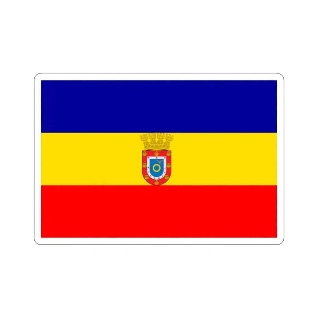 Flag of Pudahuel Chile STICKER Vinyl Die-Cut Decal 2 Inch - The Sticker Space