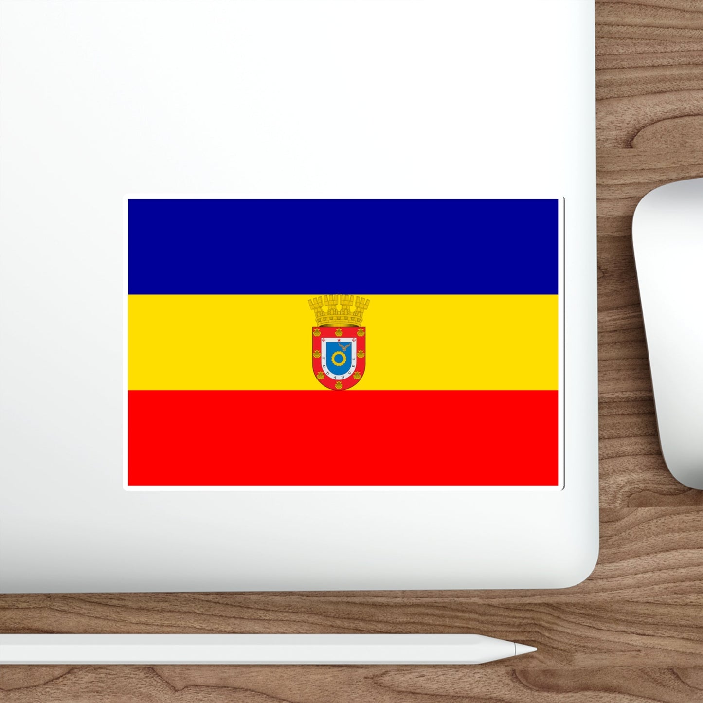 Flag of Pudahuel Chile STICKER Vinyl Die-Cut Decal-The Sticker Space