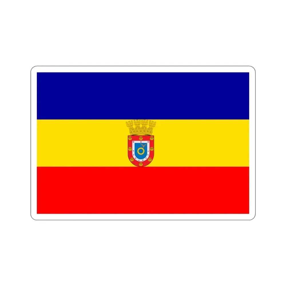 Flag of Pudahuel Chile STICKER Vinyl Die-Cut Decal 6 Inch - The Sticker Space