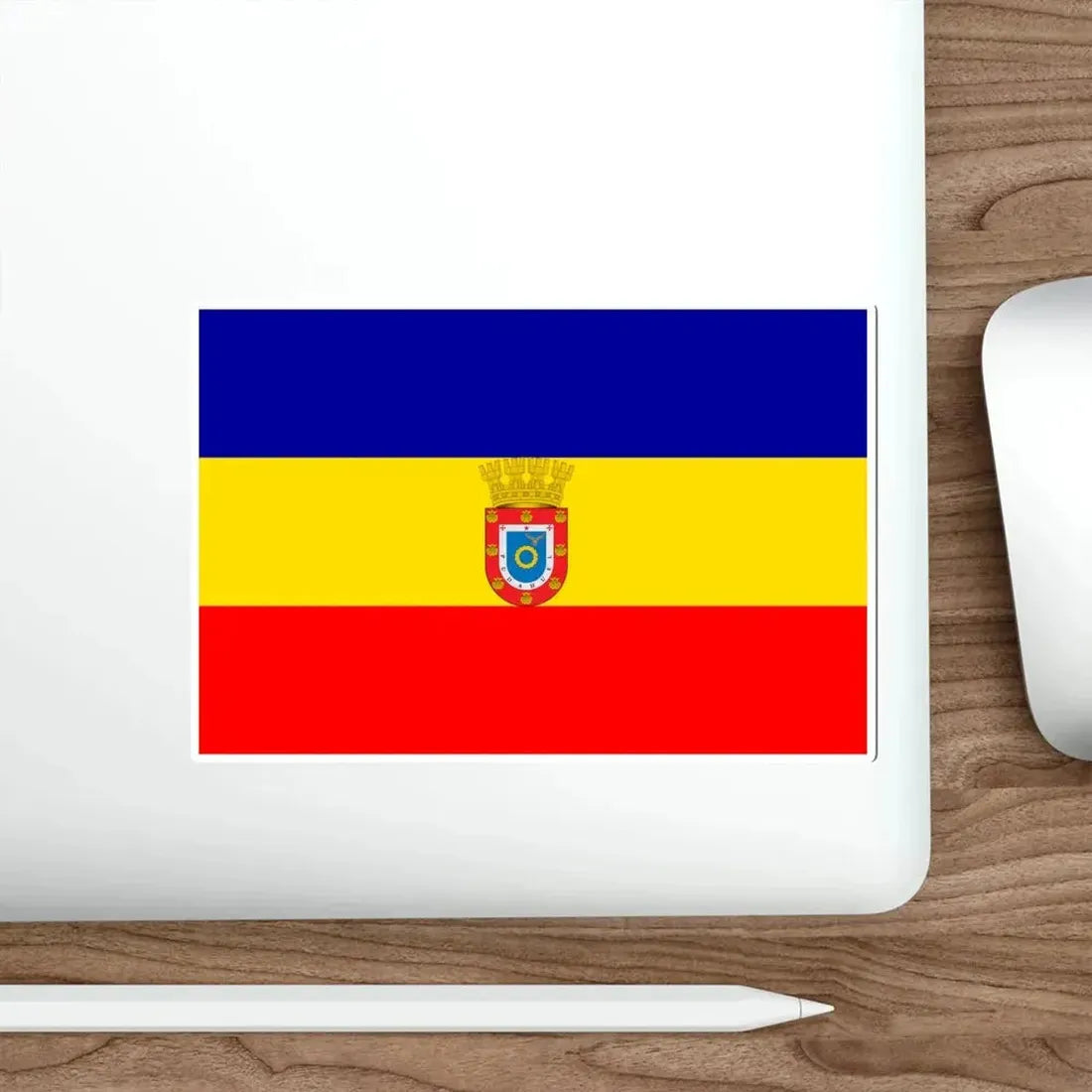Flag of Pudahuel Chile STICKER Vinyl Die-Cut Decal - The Sticker Space