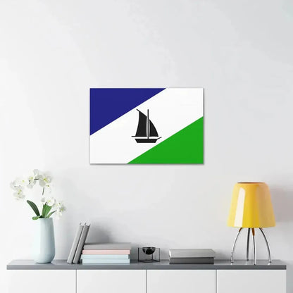 Flag of Puerto Montt Chile - Canvas Wall Art - The Sticker Space