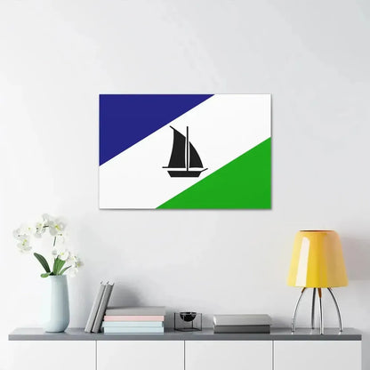 Flag of Puerto Montt Chile - Canvas Wall Art - The Sticker Space