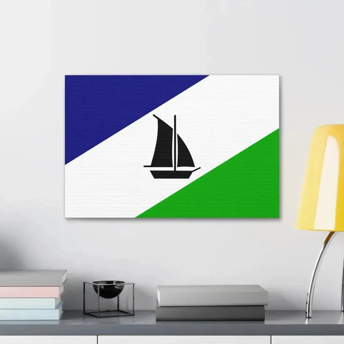 Flag of Puerto Montt Chile - Canvas Wall Art - The Sticker Space