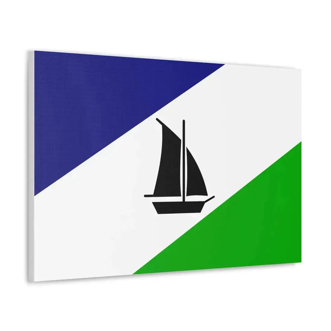 Flag of Puerto Montt Chile - Canvas Wall Art - The Sticker Space