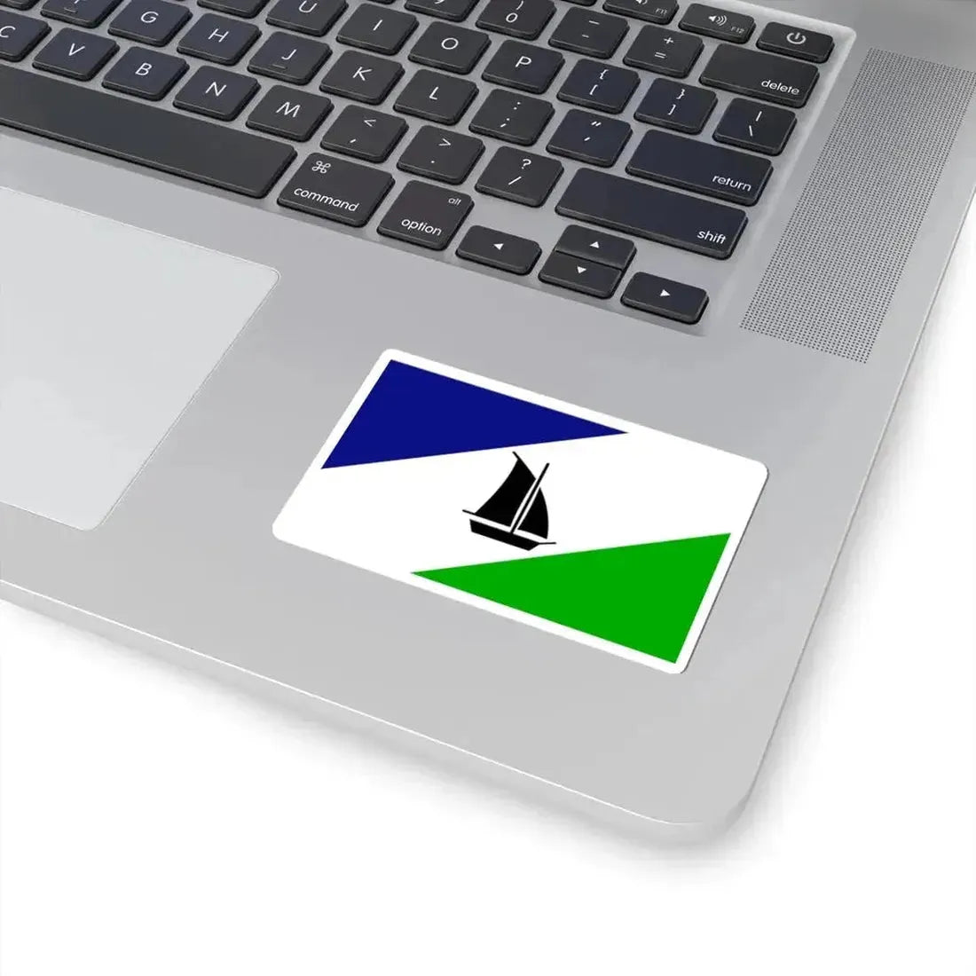 Flag of Puerto Montt Chile (Chile) STICKER Vinyl Kiss-Cut Decal - The Sticker Space