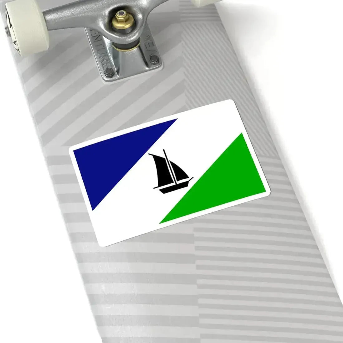 Flag of Puerto Montt Chile (Chile) STICKER Vinyl Kiss-Cut Decal - The Sticker Space