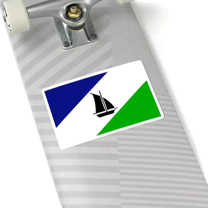 Flag of Puerto Montt Chile (Chile) STICKER Vinyl Kiss-Cut Decal - The Sticker Space