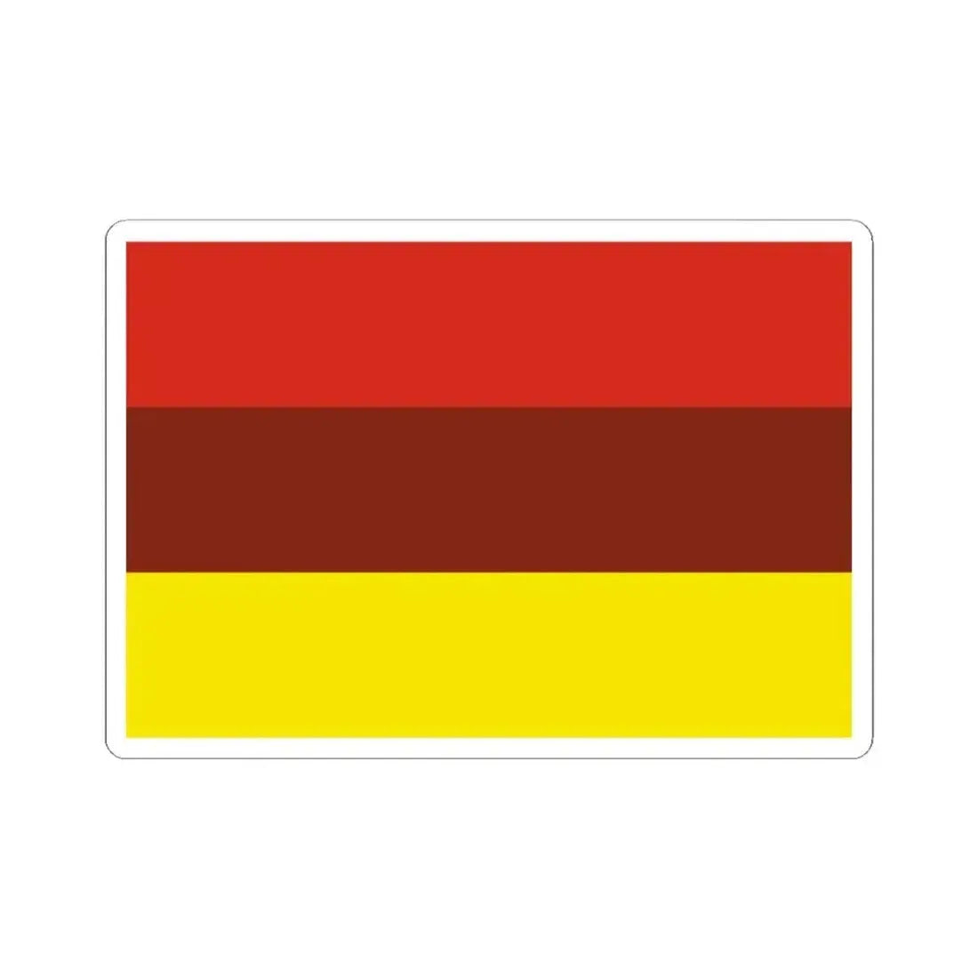 Flag of Puerto Pailas Bolivia (Bolivia) STICKER Vinyl Kiss-Cut Decal 2 Inch White - The Sticker Space