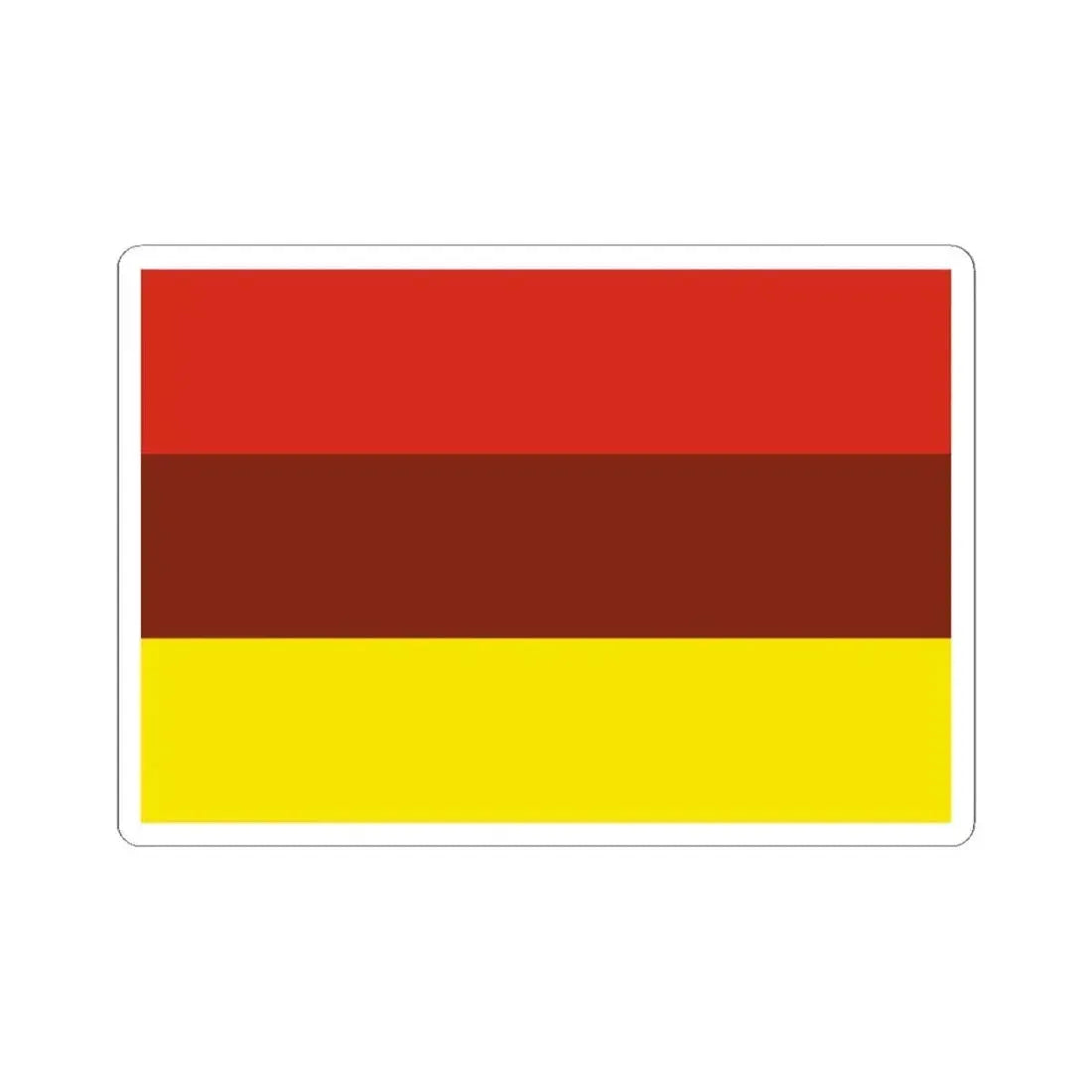 Flag of Puerto Pailas Bolivia (Bolivia) STICKER Vinyl Kiss-Cut Decal 3 Inch White - The Sticker Space