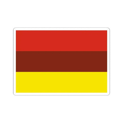 Flag of Puerto Pailas Bolivia (Bolivia) STICKER Vinyl Kiss-Cut Decal 3 Inch White - The Sticker Space