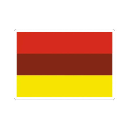 Flag of Puerto Pailas Bolivia (Bolivia) STICKER Vinyl Kiss-Cut Decal 6 Inch White - The Sticker Space