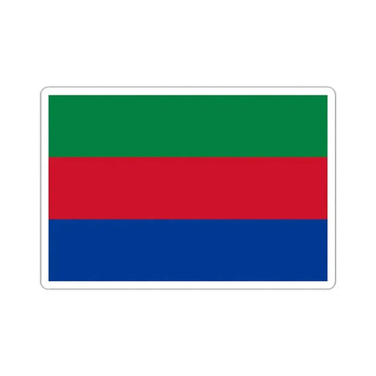 Flag of Puerto Quito (Ecuador) STICKER Vinyl Kiss-Cut Decal 3 Inch White - The Sticker Space