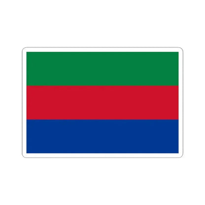 Flag of Puerto Quito (Ecuador) STICKER Vinyl Kiss-Cut Decal 4 Inch White - The Sticker Space