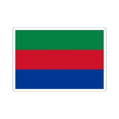 Flag of Puerto Quito (Ecuador) STICKER Vinyl Kiss-Cut Decal 6 Inch White - The Sticker Space