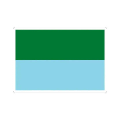 Flag of Puerto Villarroel Bolivia (Bolivia) STICKER Vinyl Kiss-Cut Decal 6 Inch White - The Sticker Space