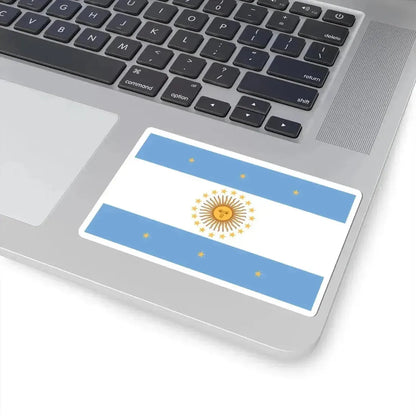 Flag of Pueyrredon (Argentina) STICKER Vinyl Kiss-Cut Decal - The Sticker Space