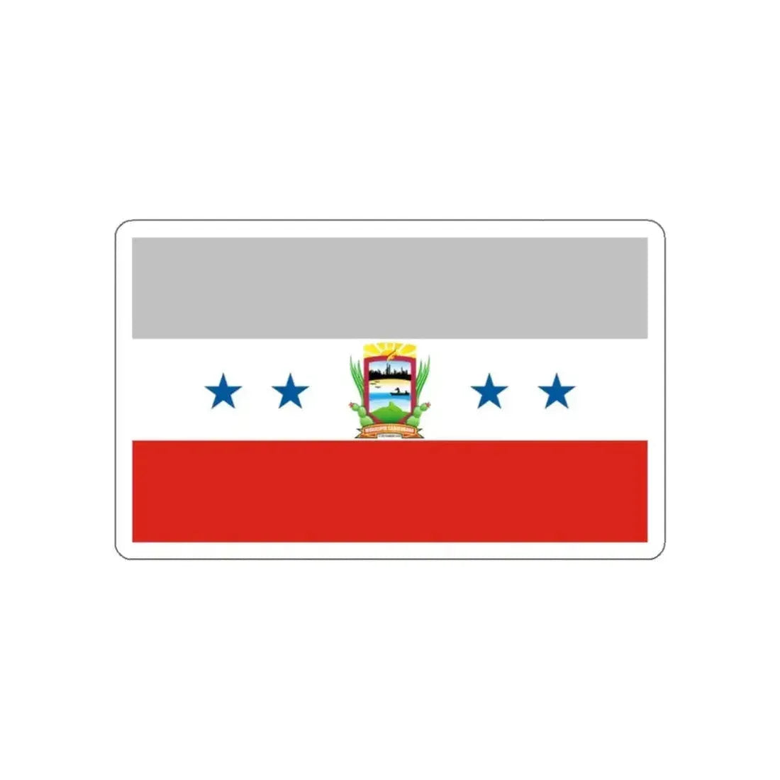 Flag of Punto Fijo Venezuela STICKER Vinyl Die-Cut Decal - The Sticker Space