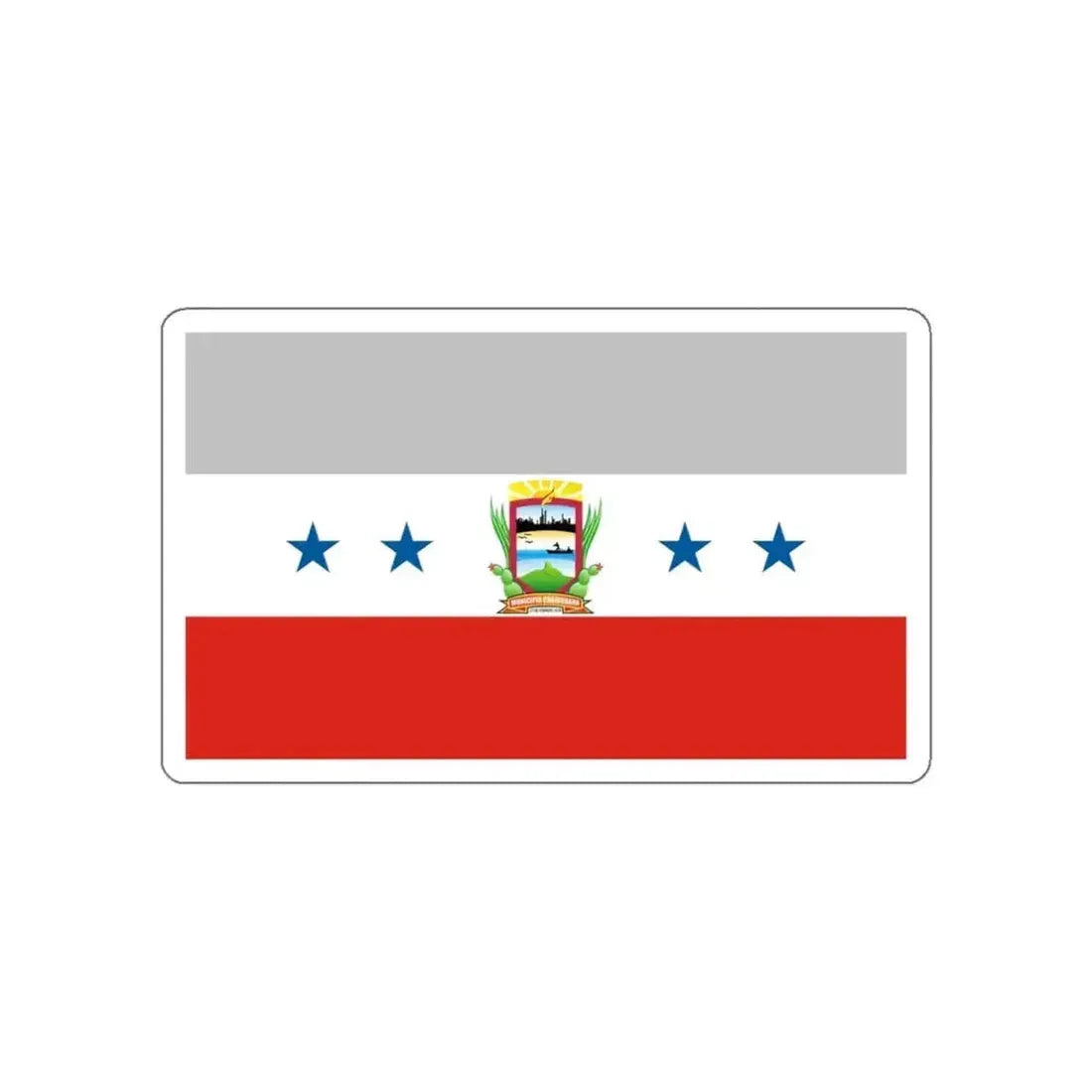 Flag of Punto Fijo Venezuela STICKER Vinyl Die-Cut Decal - The Sticker Space