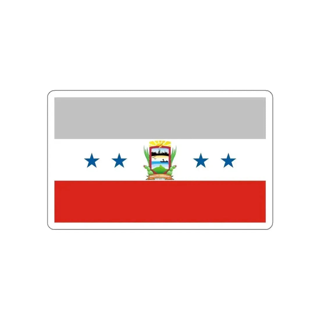 Flag of Punto Fijo Venezuela STICKER Vinyl Die-Cut Decal - The Sticker Space