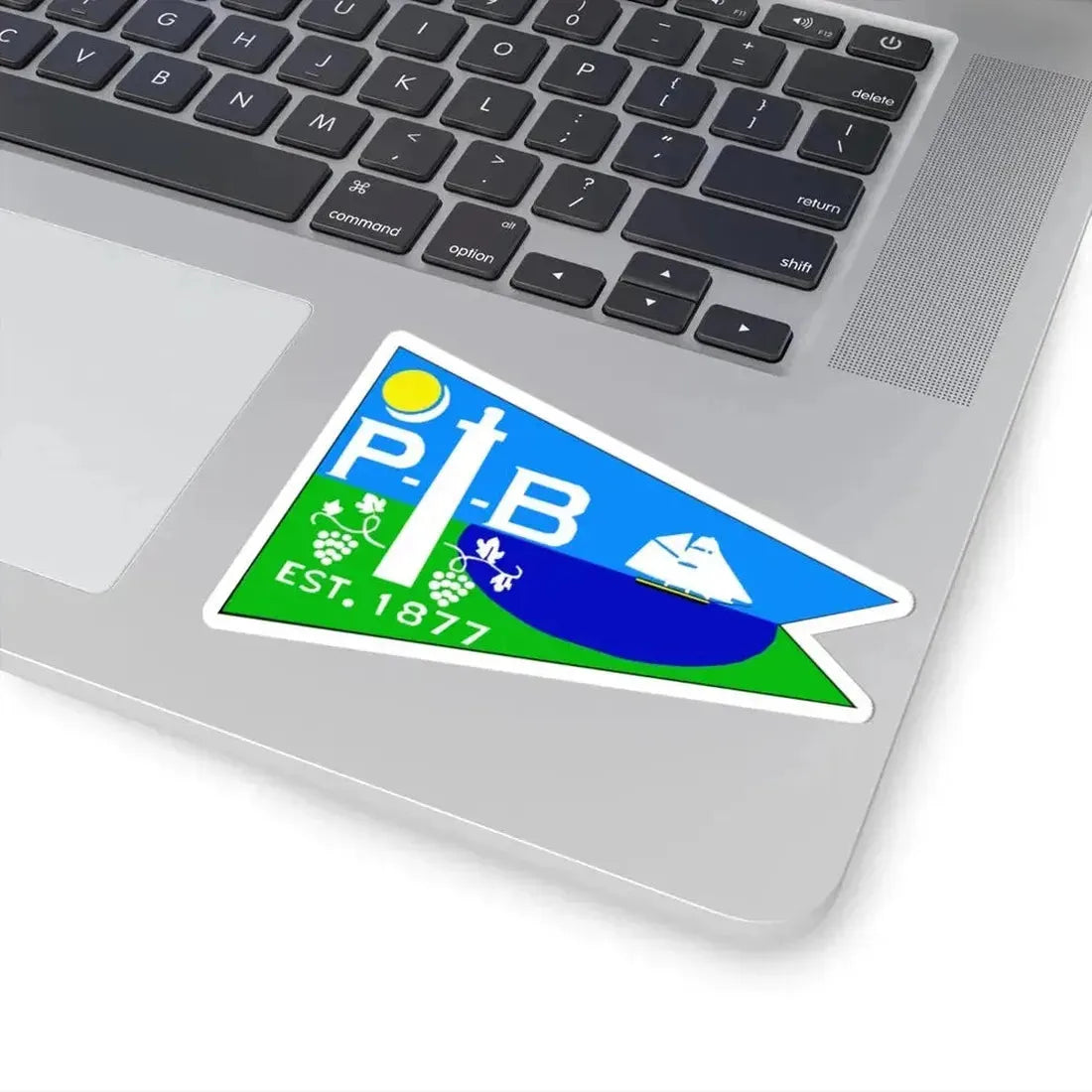 Flag of Put-in-Bay Ohio (United States) STICKER Vinyl Kiss-Cut Decal - The Sticker Space