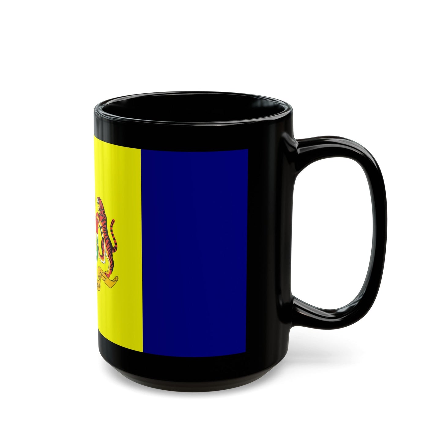 Flag of Putrajaya Malaysia - Black Coffee Mug-The Sticker Space