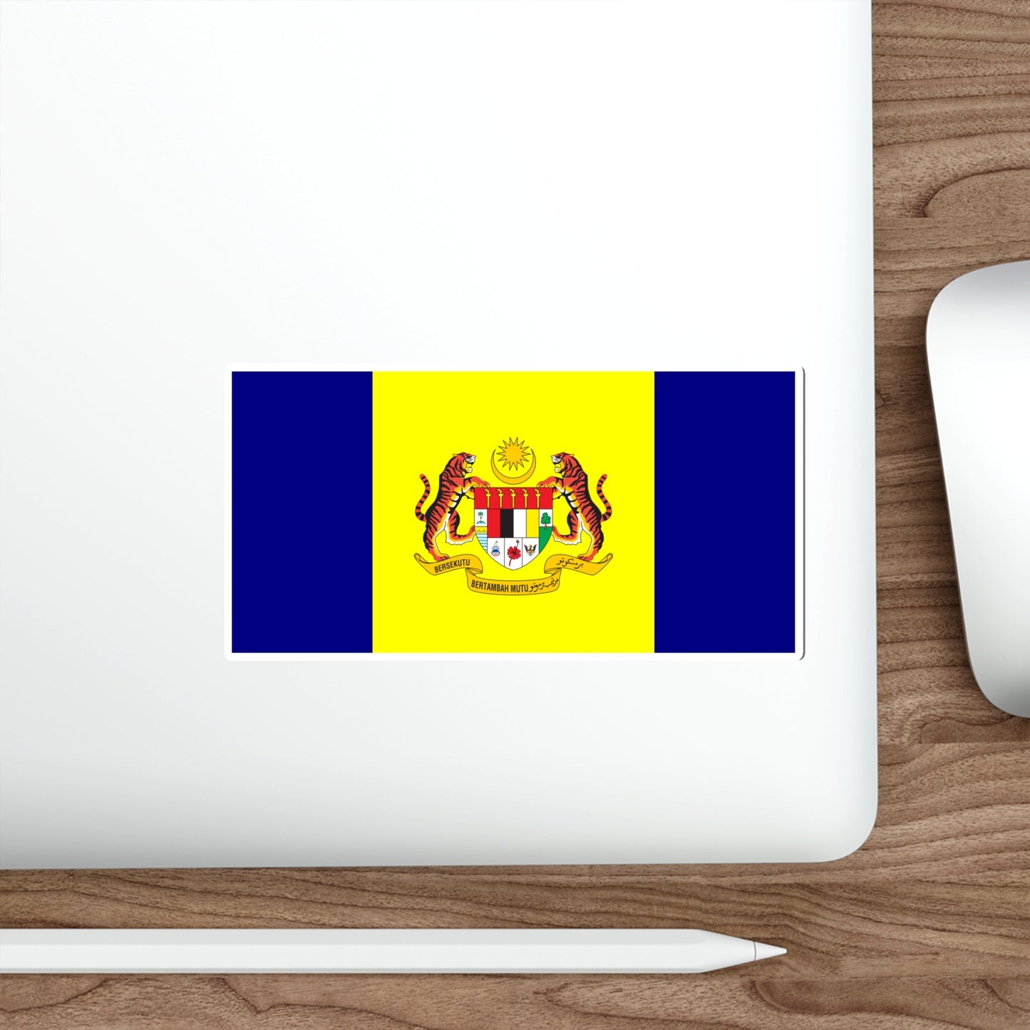 Flag of Putrajaya Malaysia STICKER Vinyl Die-Cut Decal-The Sticker Space