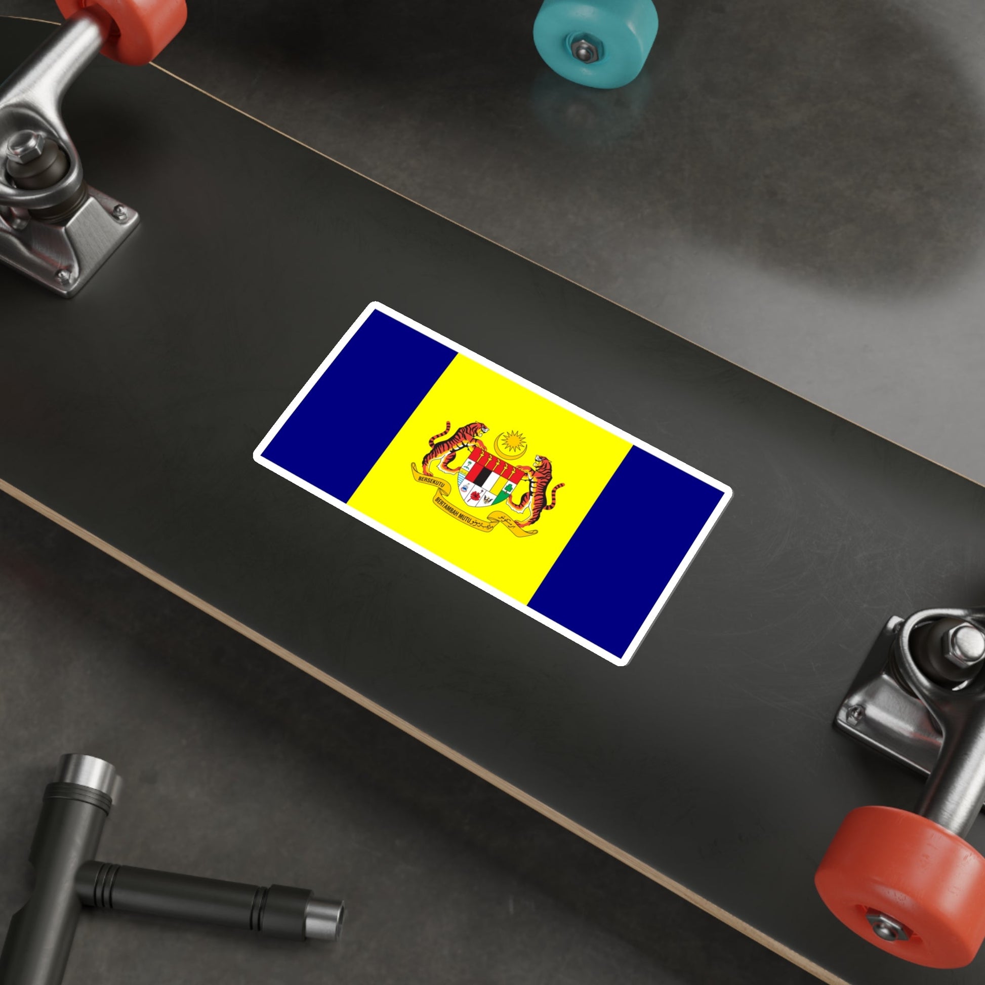 Flag of Putrajaya Malaysia STICKER Vinyl Die-Cut Decal-The Sticker Space