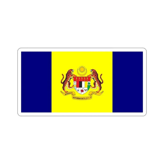 Flag of Putrajaya Malaysia STICKER Vinyl Die-Cut Decal 6 Inch - The Sticker Space