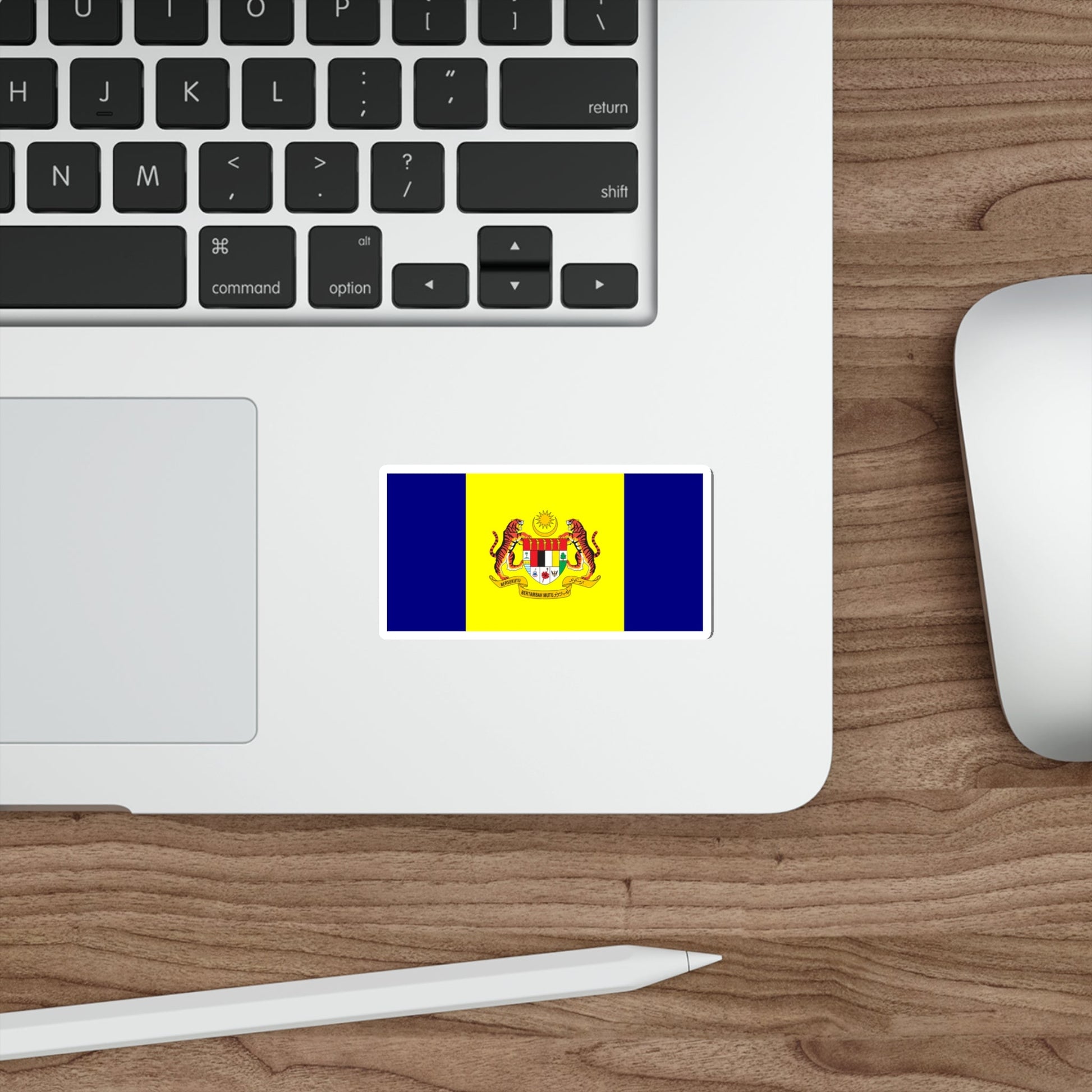 Flag of Putrajaya Malaysia STICKER Vinyl Die-Cut Decal-The Sticker Space