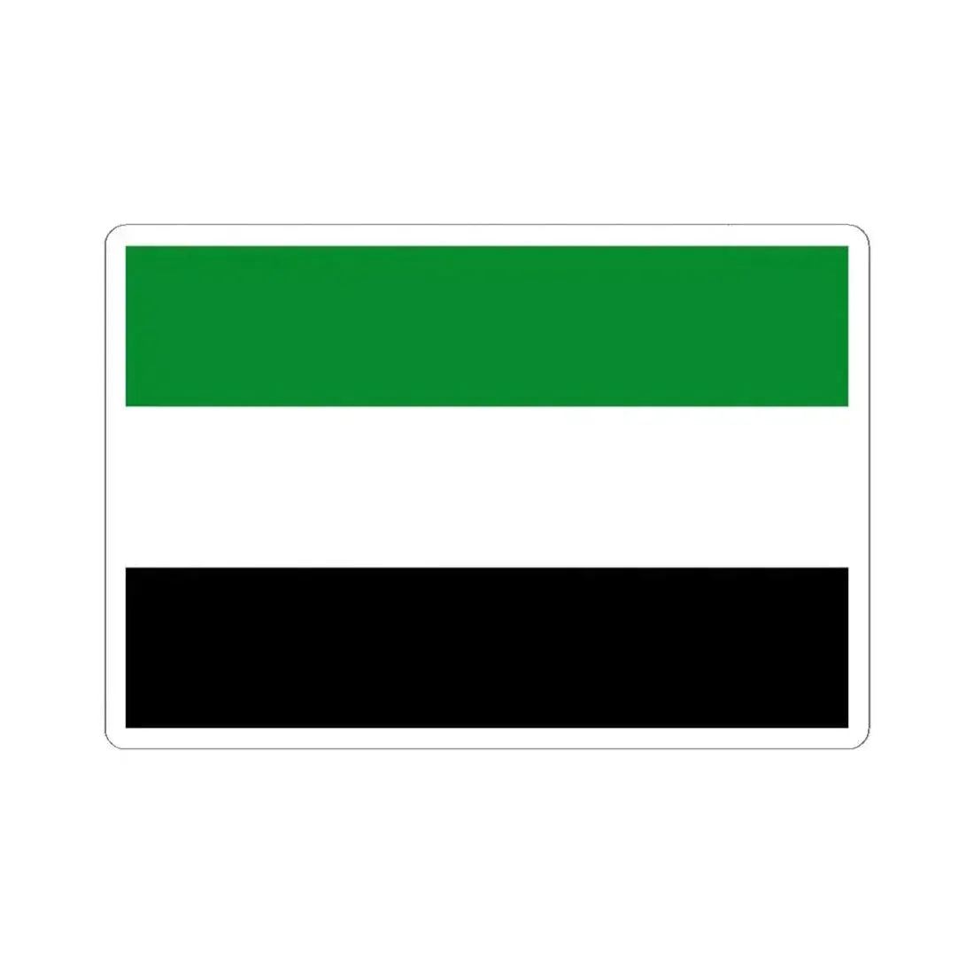 Flag of Putumayo (Colombia) STICKER Vinyl Kiss-Cut Decal 6 Inch White - The Sticker Space