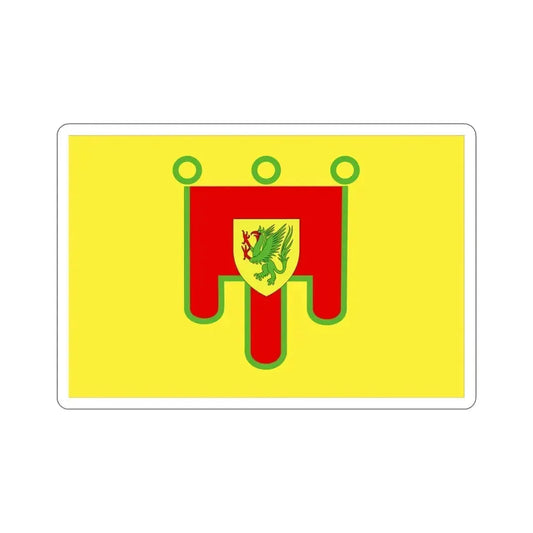 Flag of Puy de Dôme France 2 STICKER Vinyl Die-Cut Decal 6 Inch - The Sticker Space