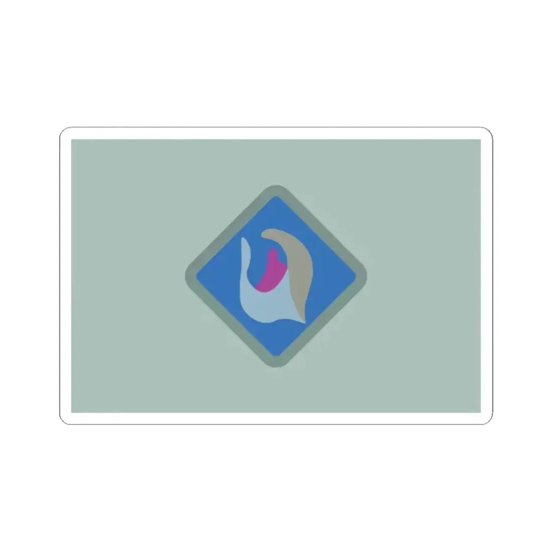 Flag of Qiqihar (China) STICKER Vinyl Kiss-Cut Decal 2 Inch White - The Sticker Space