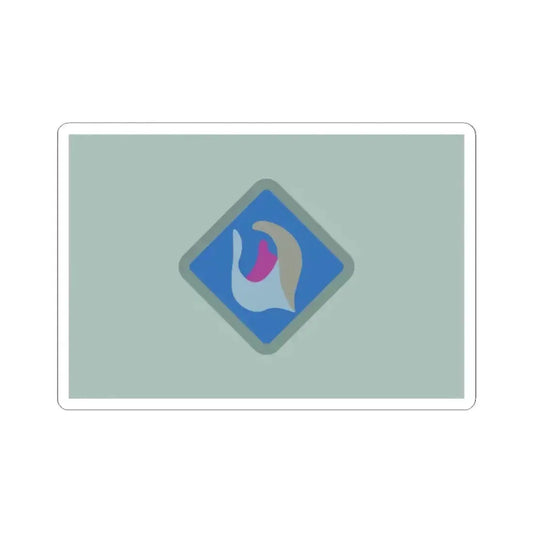 Flag of Qiqihar (China) STICKER Vinyl Kiss-Cut Decal 2 Inch White - The Sticker Space