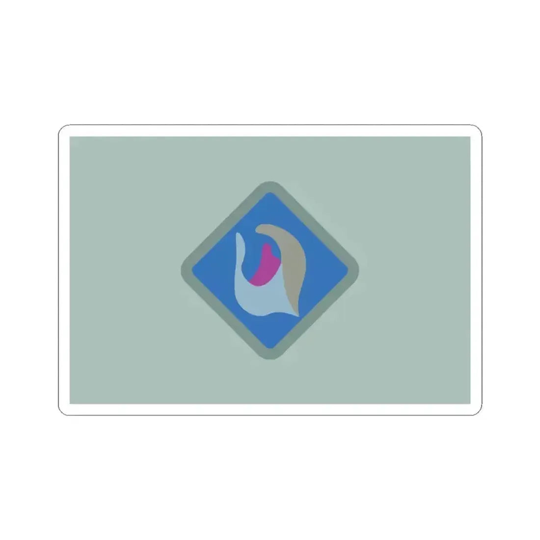 Flag of Qiqihar (China) STICKER Vinyl Kiss-Cut Decal 3 Inch White - The Sticker Space