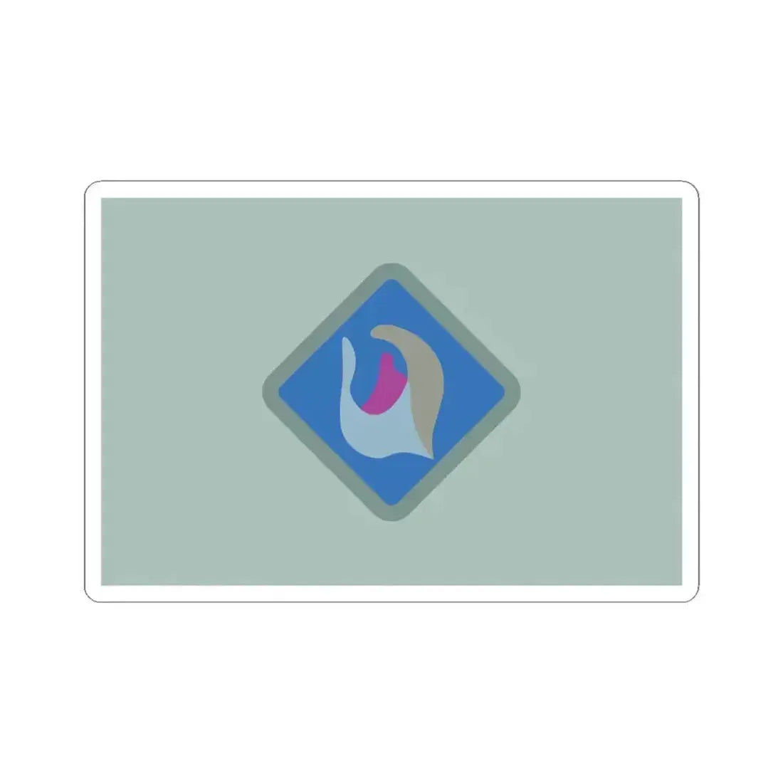 Flag of Qiqihar (China) STICKER Vinyl Kiss-Cut Decal 4 Inch White - The Sticker Space