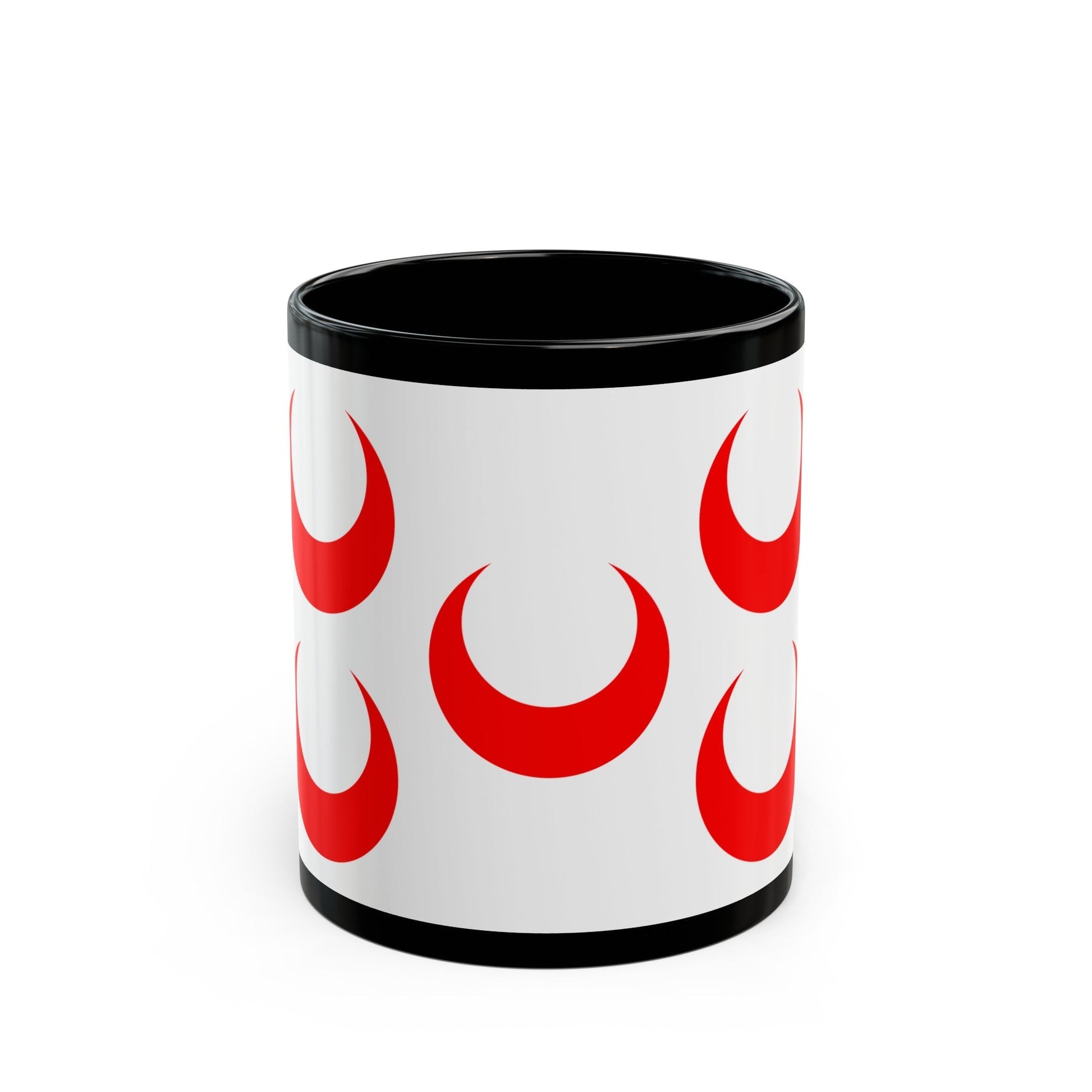 Flag of Qormi Malta - Black Coffee Mug-11oz-The Sticker Space