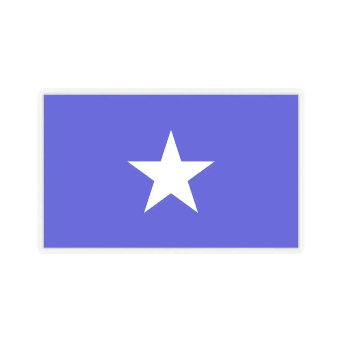 Flag of Qrendi 1993 to 2000 Malta - STICKER Vinyl Kiss-Cut Decal 2 Inch Transparent - The Sticker Space