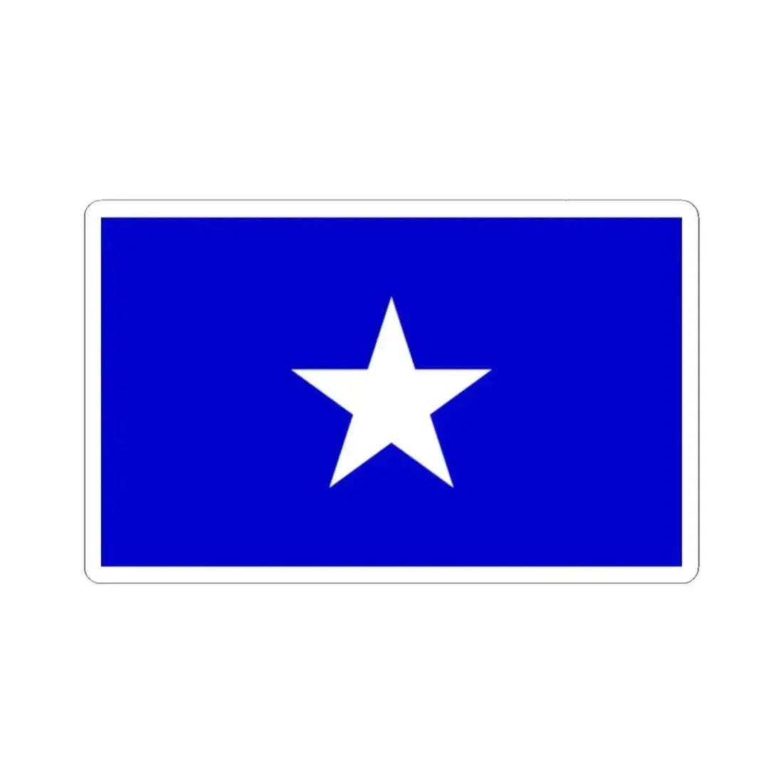 Flag of Qrendi 1993 to 2000 Malta - STICKER Vinyl Kiss-Cut Decal 2 Inch White - The Sticker Space