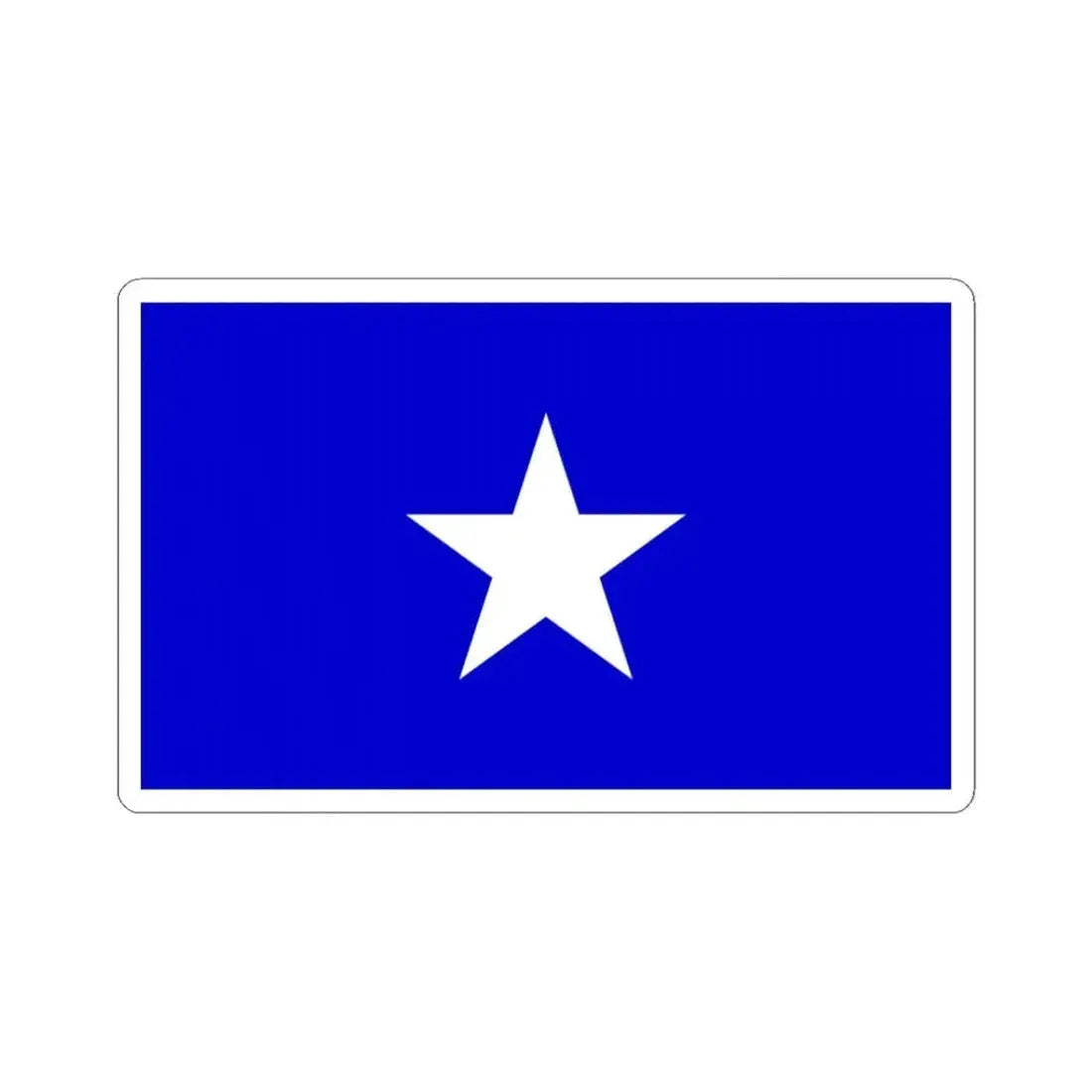 Flag of Qrendi 1993 to 2000 Malta - STICKER Vinyl Kiss-Cut Decal 3 Inch White - The Sticker Space