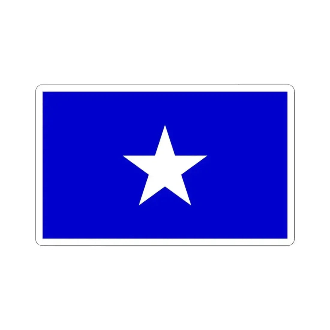 Flag of Qrendi 1993 to 2000 Malta - STICKER Vinyl Kiss-Cut Decal 4 Inch White - The Sticker Space